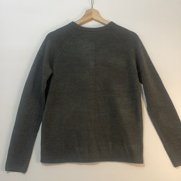 Karen Scott Women's Pearlized Button Crewneck Cardigan Sweater Heather Gray NWT - Picture 10 of 11